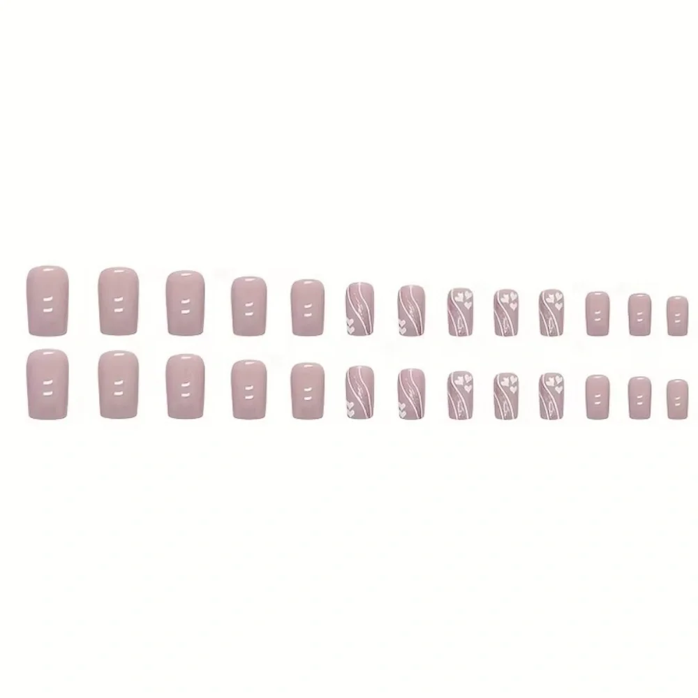 💕 $6 Bundled 24pc diy reusable Nails